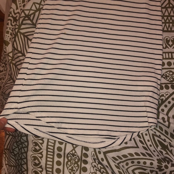 Black & White Striped Dress - Picture 3 of 3